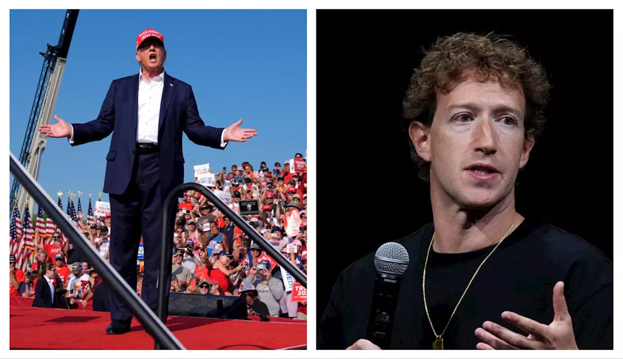 Mark Zuckerberg meets with Trump at Mar-a-Lago