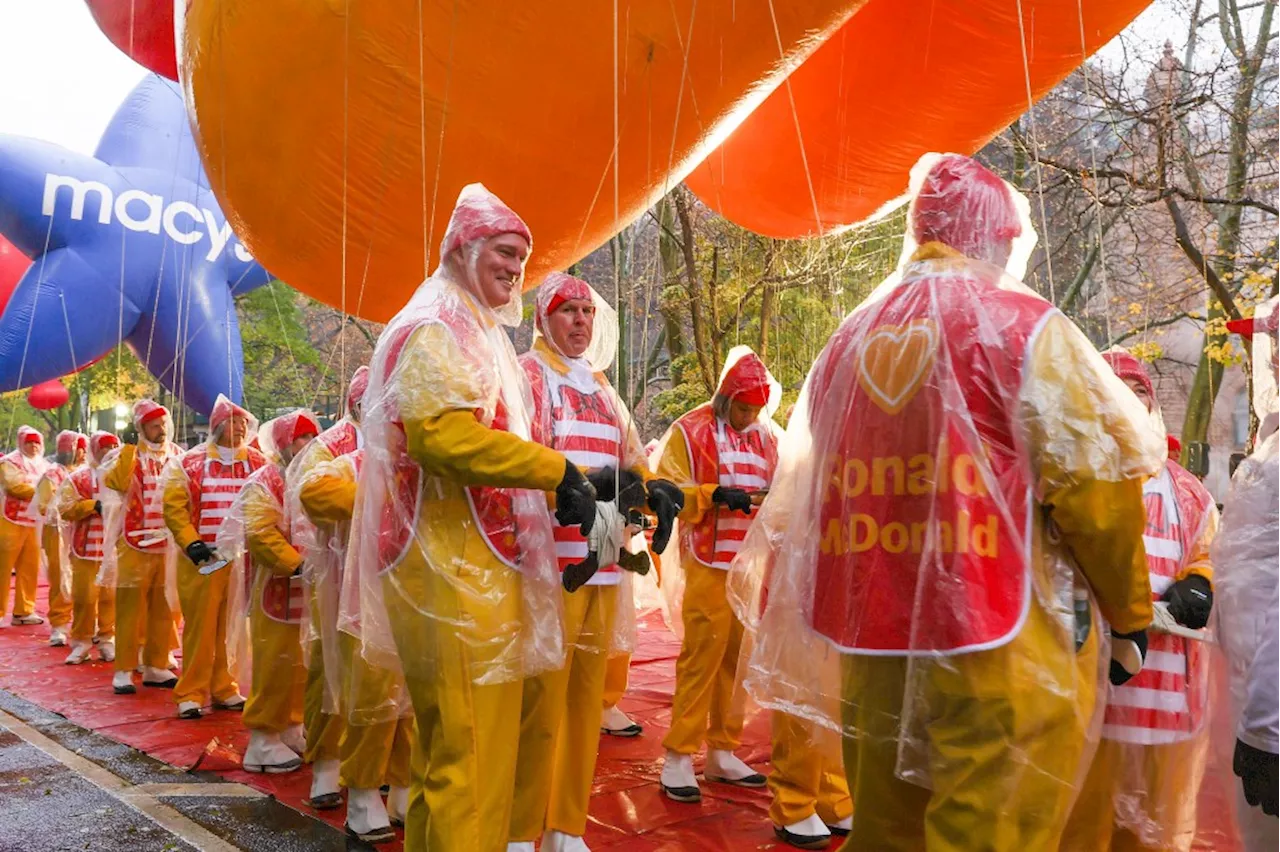 2024 Macy’s Thanksgiving Day Parade Features Wednesday, SpongeBob & Spider-Man Floats In Rainy New York City