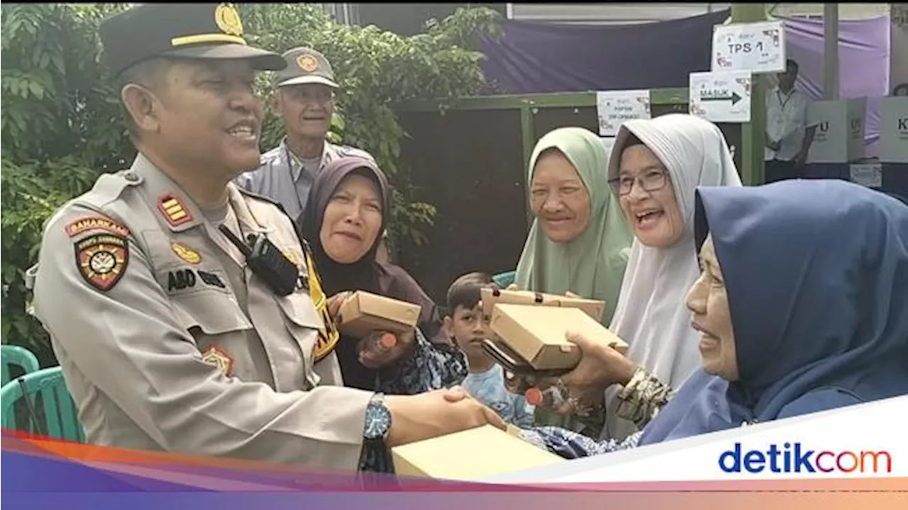 Cara Polresta Sidoarjo Ajak Warga Nyoblos ke TPS