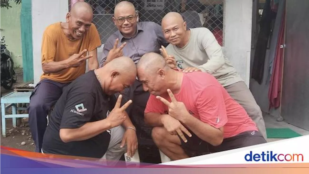 Gus Haris-Lora Fahmi Klaim Unggul 80%, Relawan Plontos Bareng