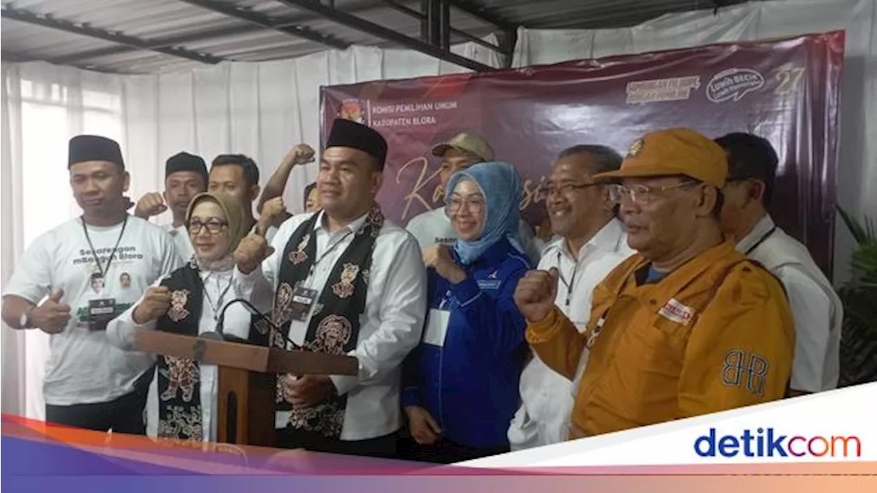 Hasil Pilkada Blora: Arief Rohman-Sri Setyorini Unggul Jauh