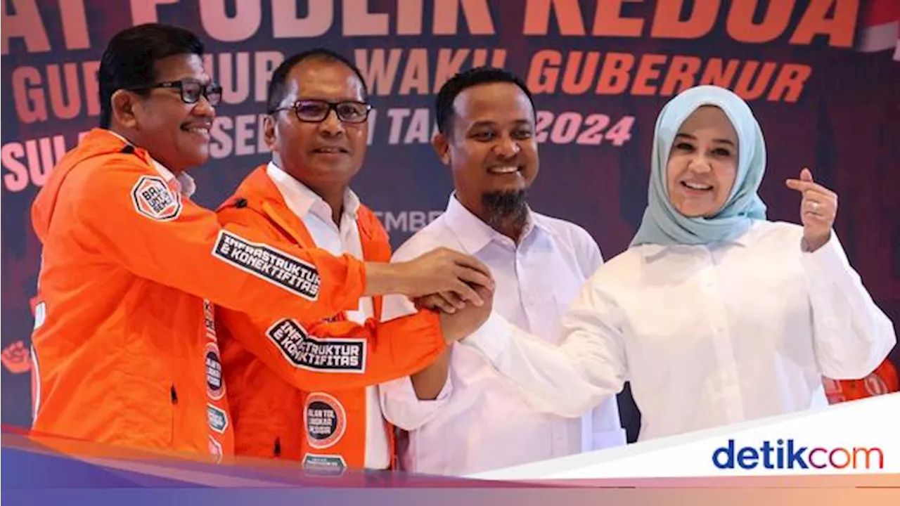 Pesan Sejuk Danny-Andi Sudirman soal Hasil Quick Count Pilgub Sulsel