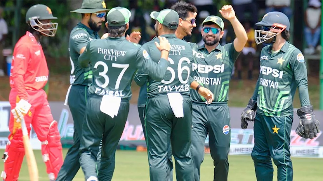 Pakistan sniff ODI series win as Zimbabwe go five down