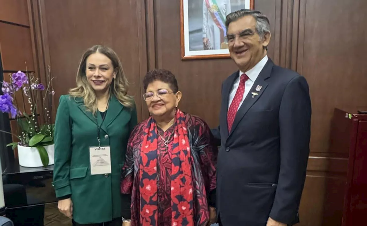 Américo Villarreal se reúne con Ernestina Godoy; destaca avances de la reforma judicial en Tamaulipas