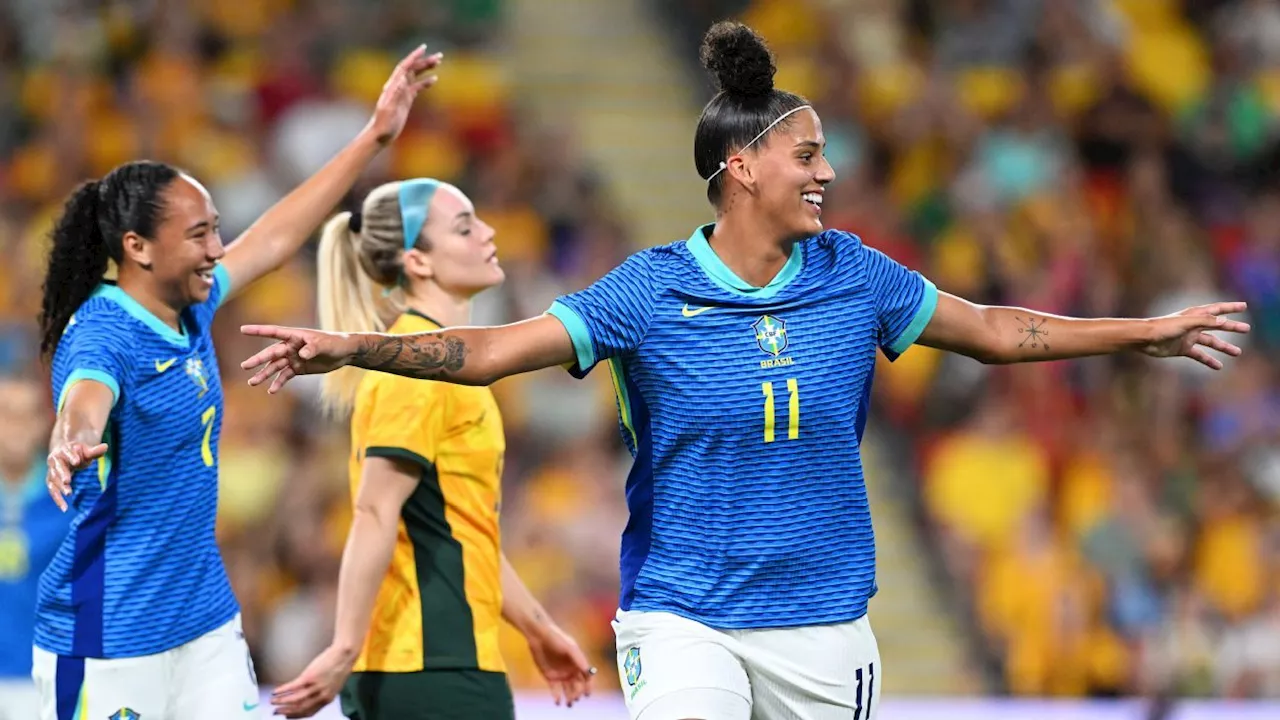 Seleção brasileira feminina vence amistoso contra a Austrália