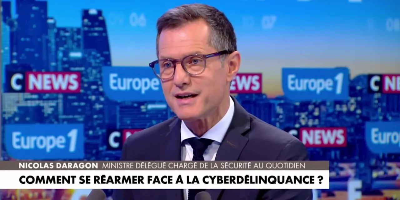 Nicolas Daragon annonce le lancement de «17Cyber», une plateforme pour lutter contre la cybercriminalité