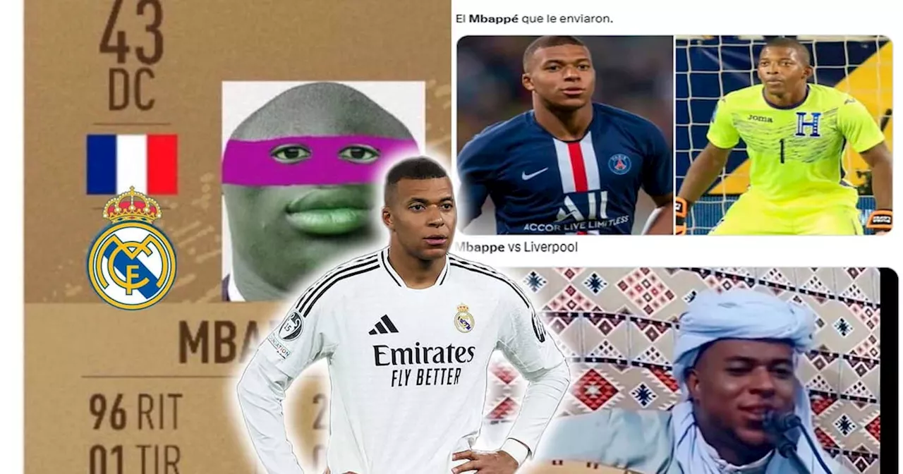 ¡Hartos de Mbappé! Afición del Real Madrid EXPLOTA por penal fallado en Champions y otra derrota (MEMES)