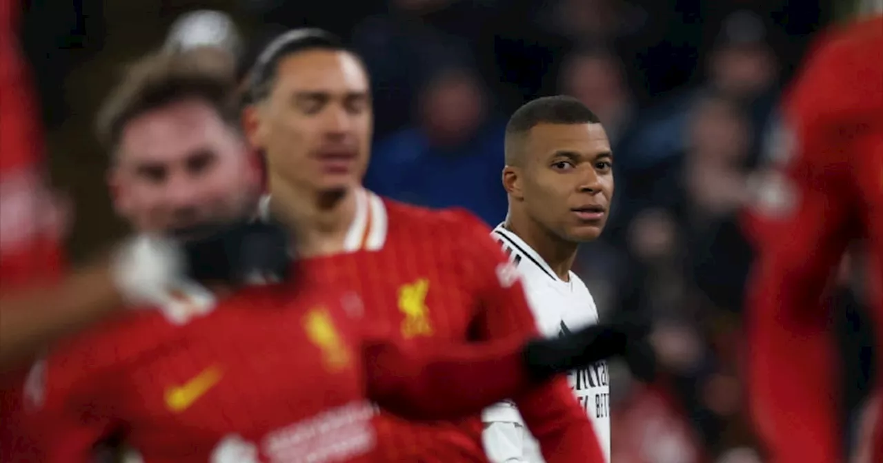 ¡Liverpool aumenta la CRISIS de Real Madrid en Champions League! Mbappé FALLÓ penal para empatar (VIDEO)