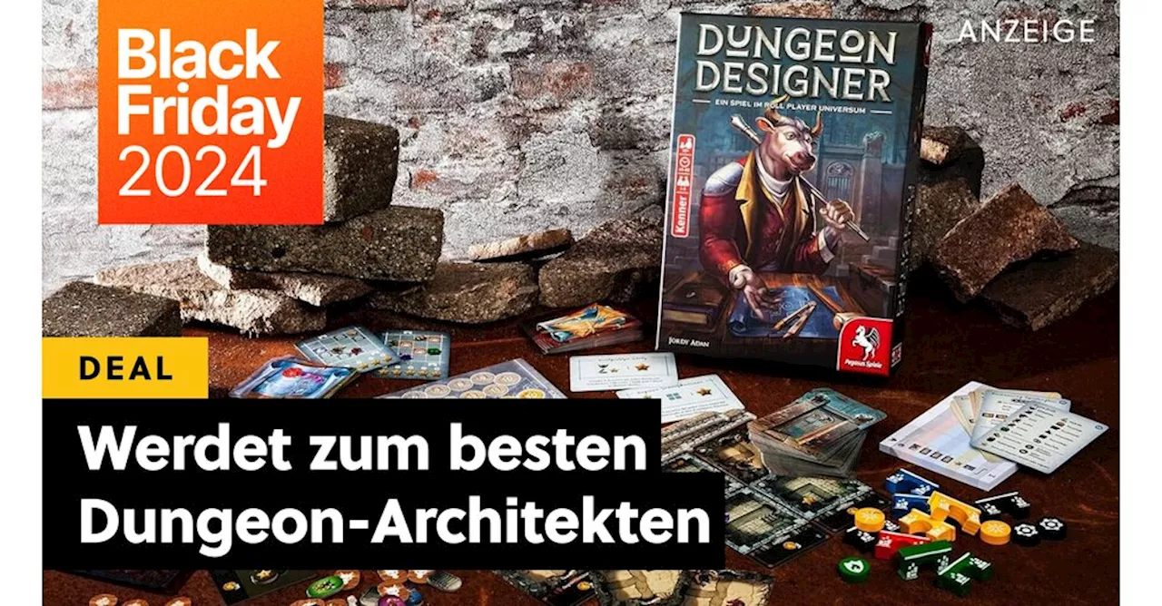 Dungeon Designer überwältigt den Black Friday: Erobert das ultimative Strategie-Brettspiel!