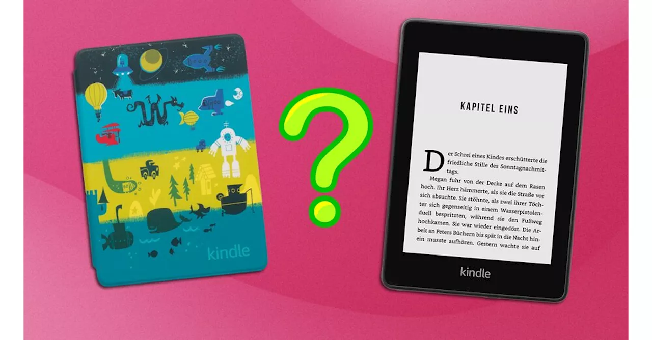 Kindle Kids vs Kindle: Warum sich die Kids-Variante lohnen kann