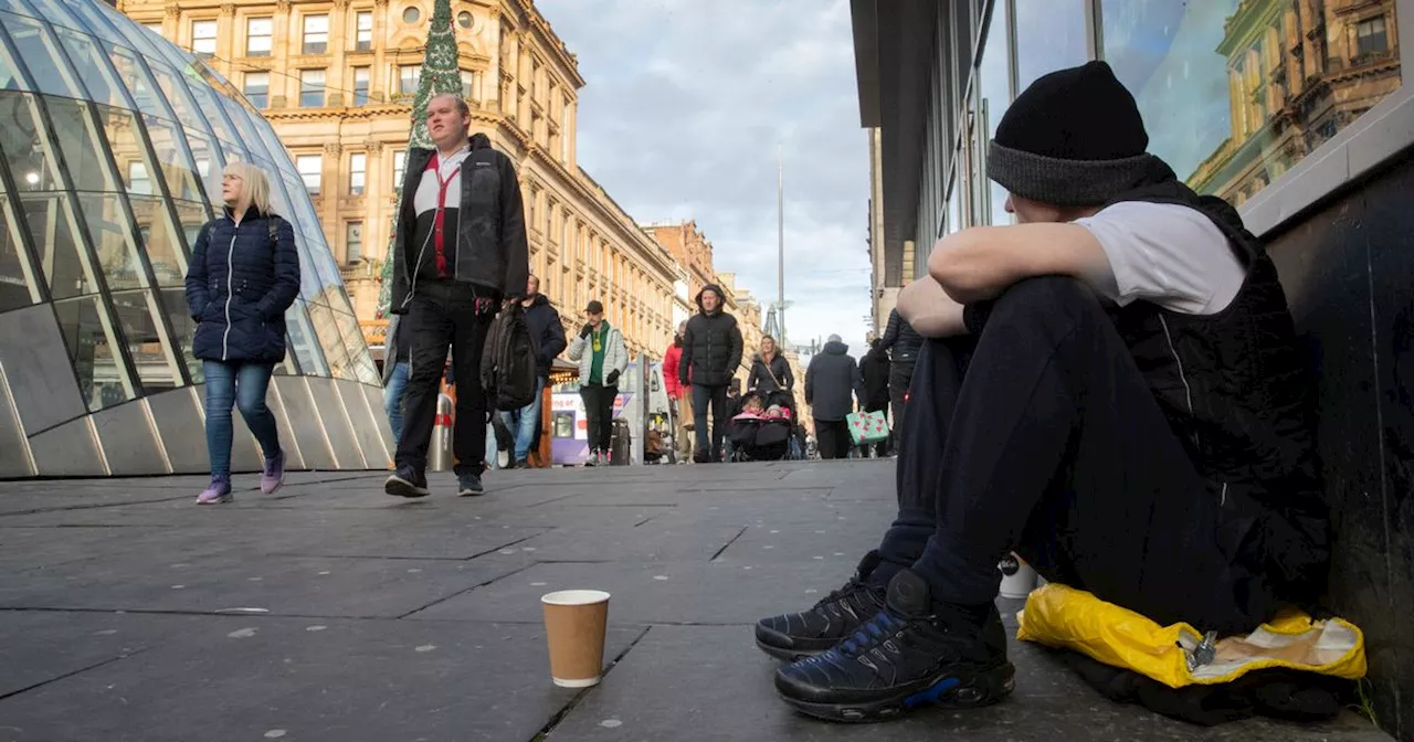 Glasgow homelessness misery laid bare on Buchanan Street as Christmas approaches