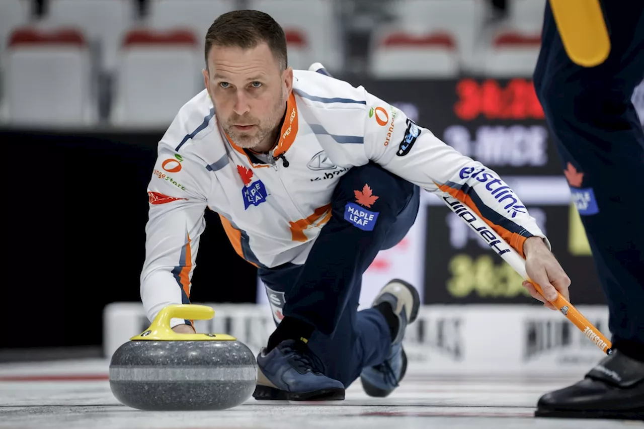 Brad Gushue Thrills Crowd in Kioti National Curling Event