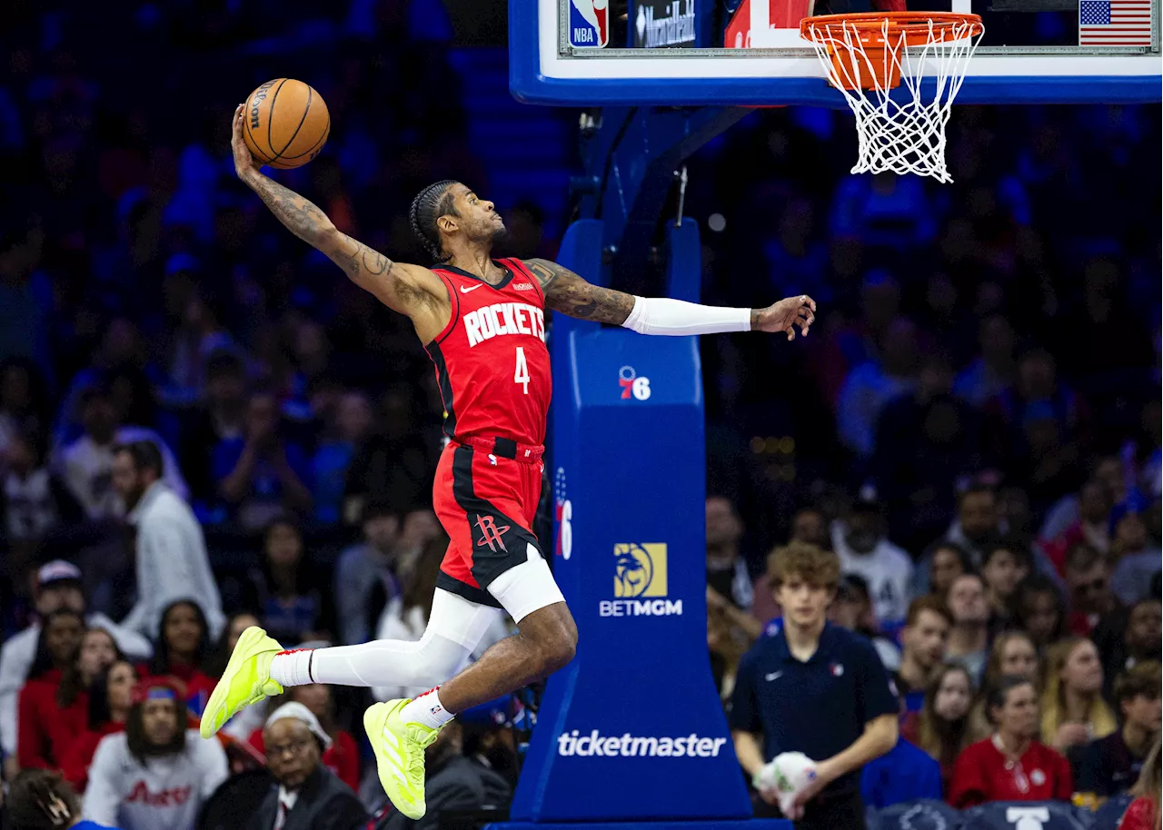 Jalen Green's 41 Points Lead Rockets to Overtime Win Over Sixers