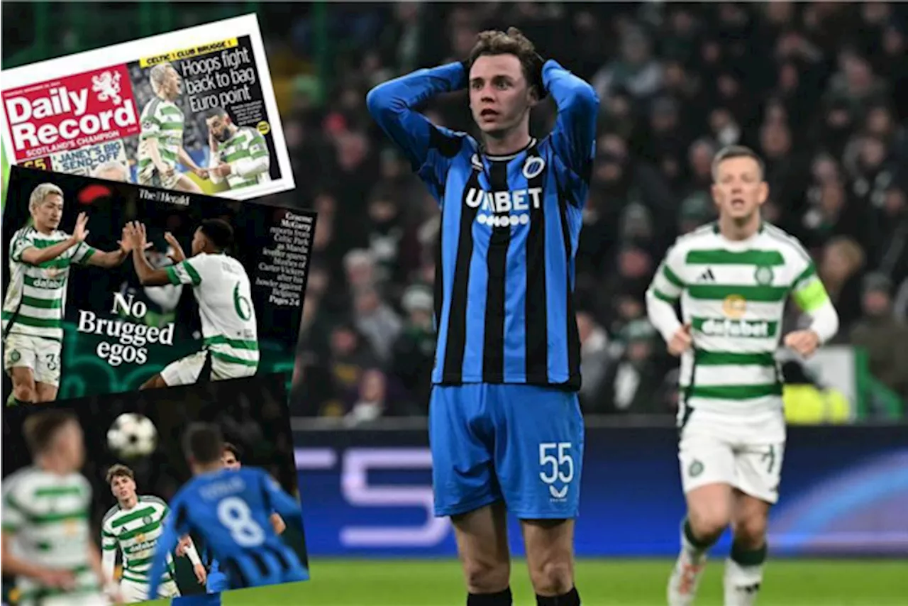 Club Brugge en Celtic behalen gelijkspel in Champions League