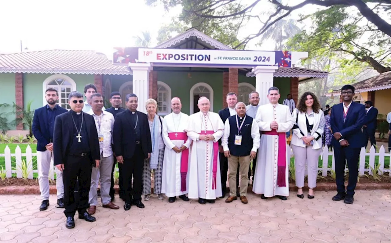 Goa Exhibition: Vatican delegation brings greetings from Francis