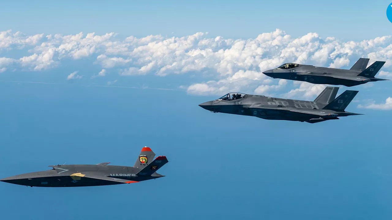 Manned-unmanned team: USAF’s high-tech flight test pairs XQ-58A Valkyrie with F-35s