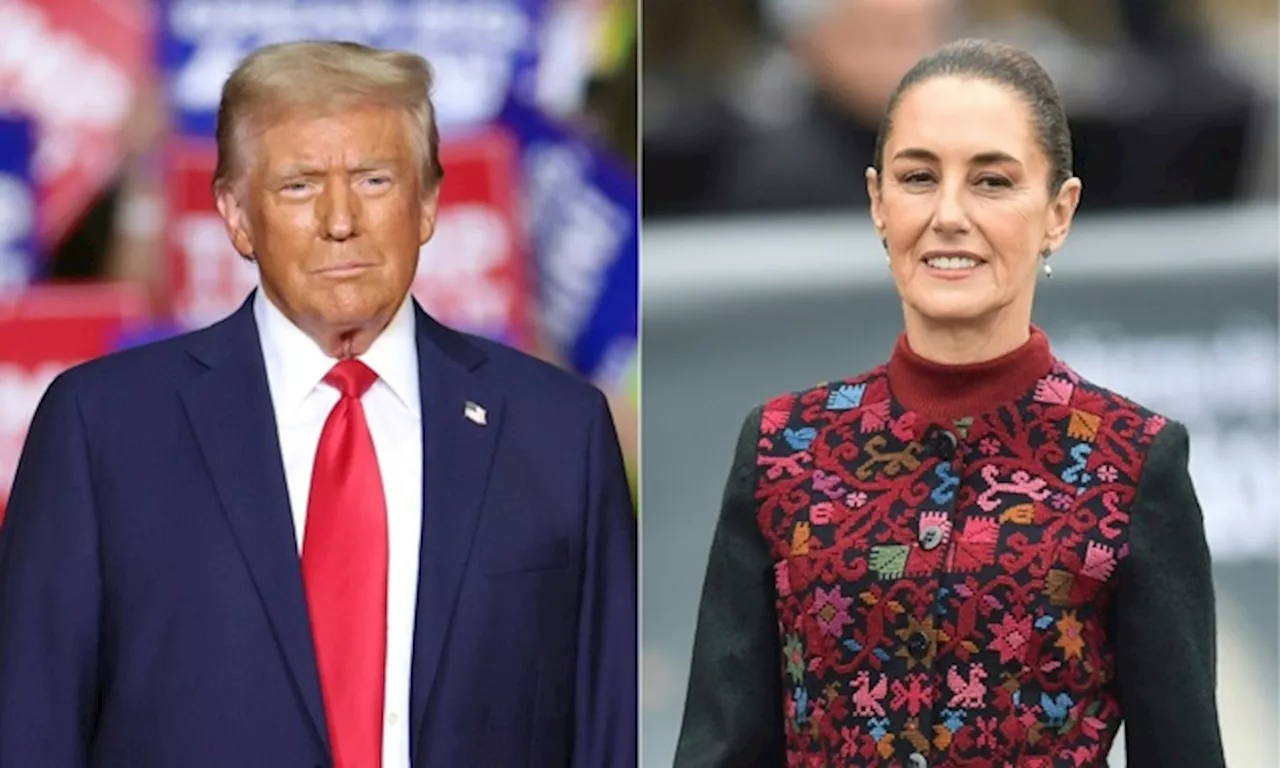 Donald Trump e Claudia Sheinbaum in disaccordo sull’immigrazione