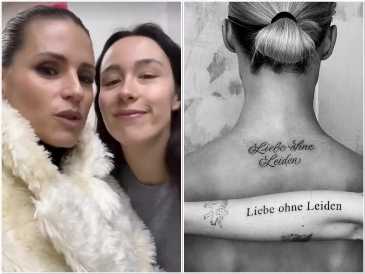 Madre e Figlia Si Tatuanano con una Profonda Frase Tedesca