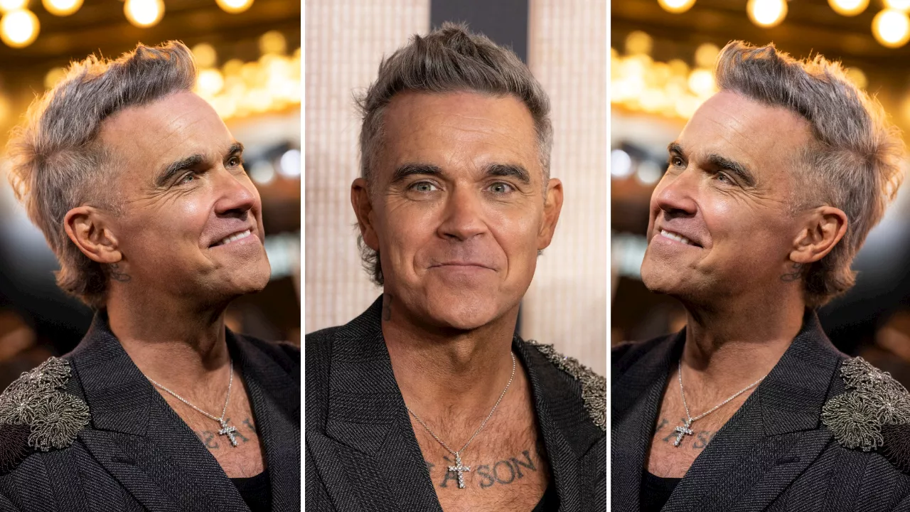 Robbie Williams is back, alla première di Better Man con il mullet sale/pepe