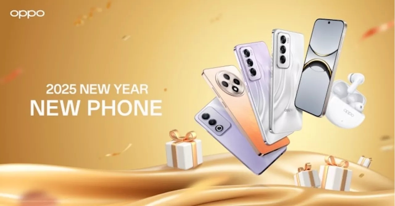 OPPO แบรนด์เทคโนโลยีชั้นนำมอบข้อเสนอสุดพิเศษในแคมเปญ New Year New Phone