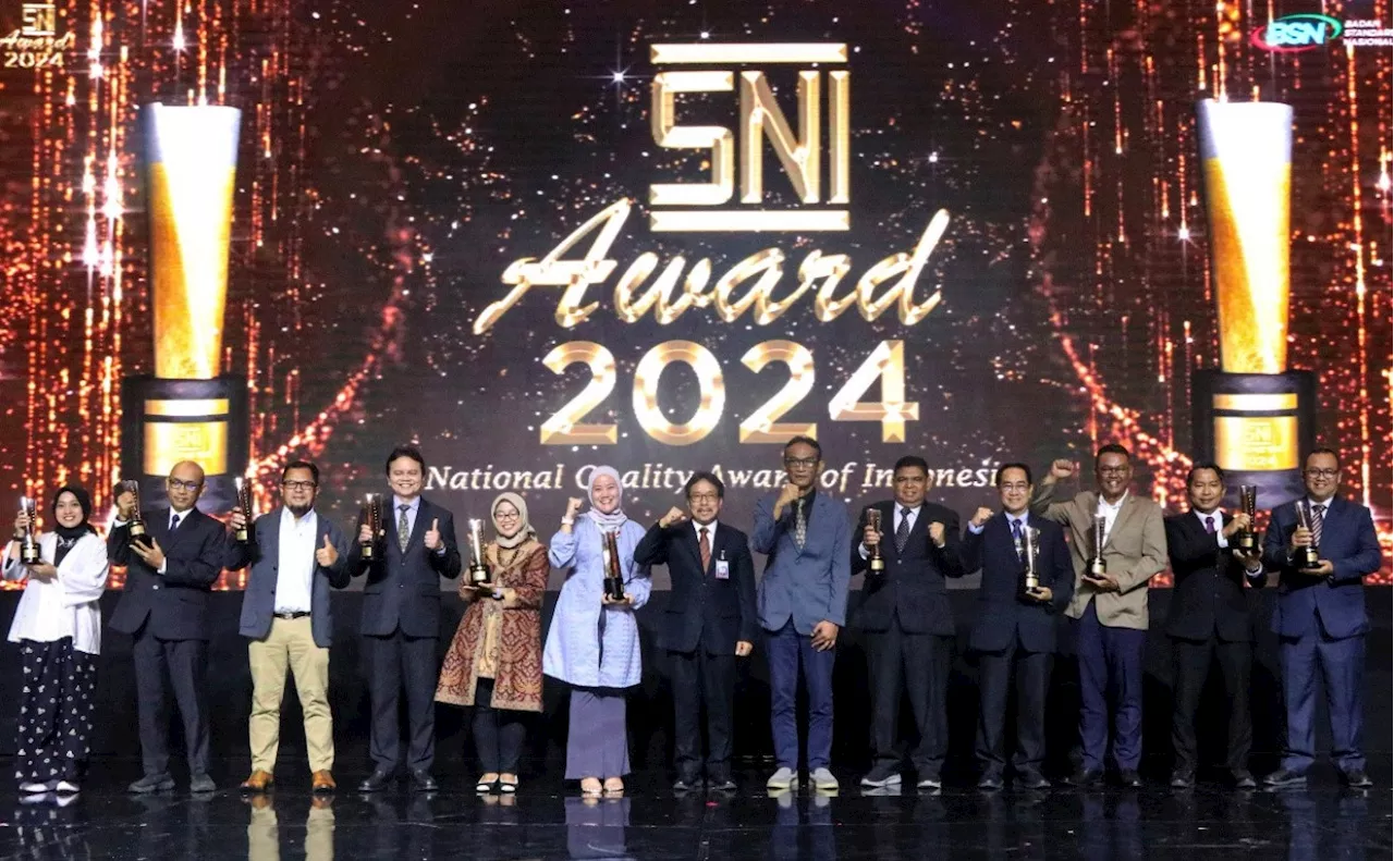 PT Semen Indonesia Mendapatkan Penghargaan Emas di SNI Award 2024