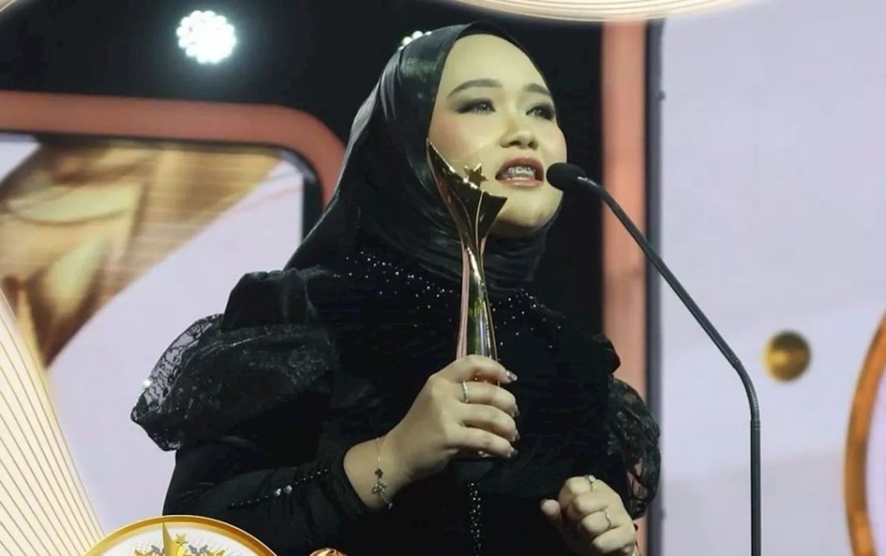 Sara Rahayu Raih Penghargaan di Anugerah Dangdut Indonesia 2024