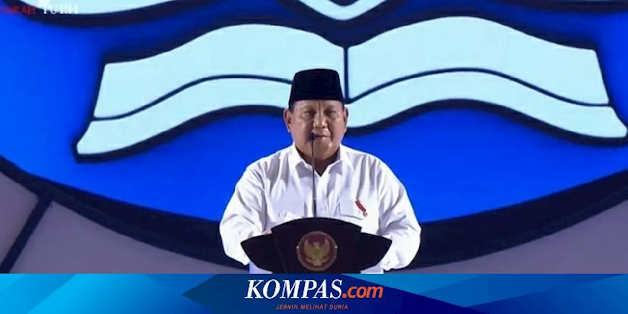 Prabowo Sebut Jasa Guru yang Membuatnya Jadi Orang Nomor 1 di Indonesia