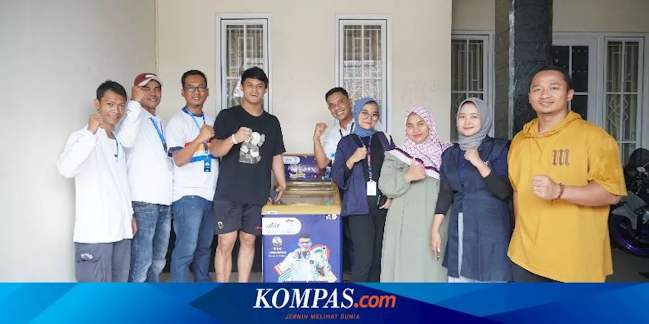 Rayakan Kesuksesan Atlet Olimpiade, Aice Bagikan Puluhan Ribu Es Krim untuk Brand Ambassador