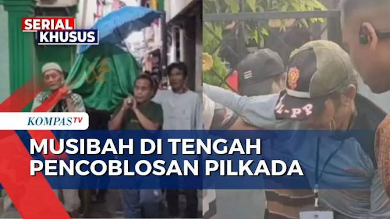 Akibat Kelelahan: Petugas KPPS di Jakut Meninggal, Petugas Linmas di Surabaya Pingsan|SERIAL PILKADA