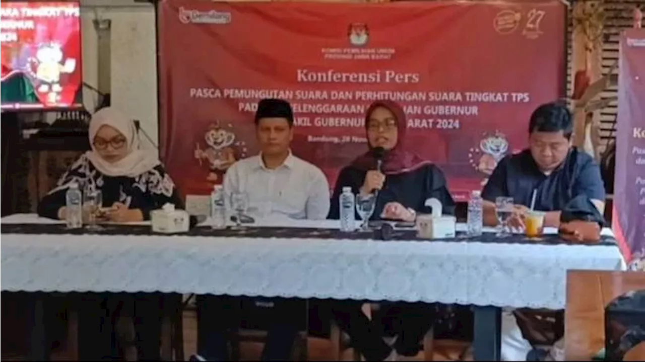 KPU Jawa Barat Sebut 5 Daerah Laporkan Potensi Adanya Gugatan Pilkada Serentak