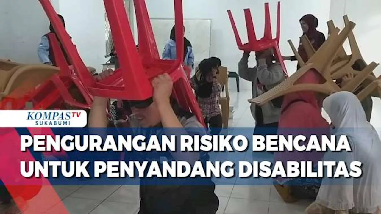 Penyandang Disabilitas Diberikan Pelatihan Pengurangan Risiko Bencana