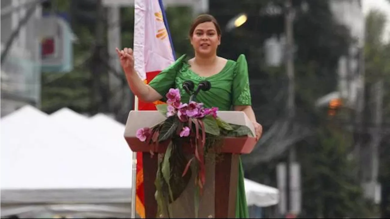 Wapres Filipina Sara Duterte Digugat Pidana Kepolisian, Bukan Gegara Ancam Bunuh Presiden Marcos Jr