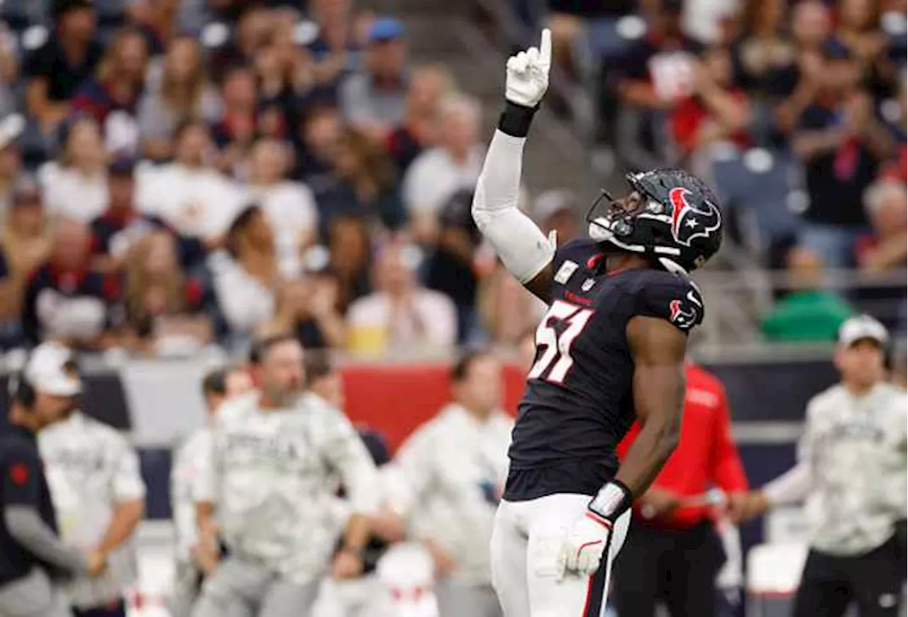 Texans injury report: Will Anderson Jr., Denico Autry return to practice on Thanksgiving