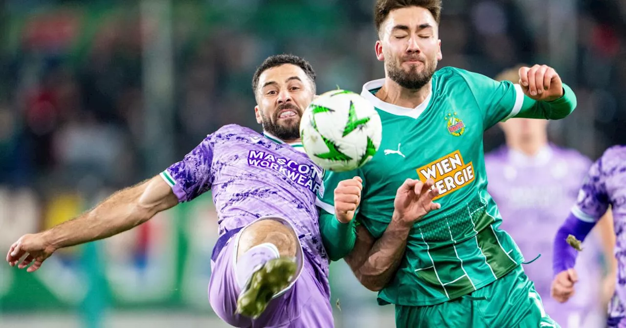 Rapid Wien dominiert, aber gegen Shamrock Rovers bleibt es bei einem 1:1