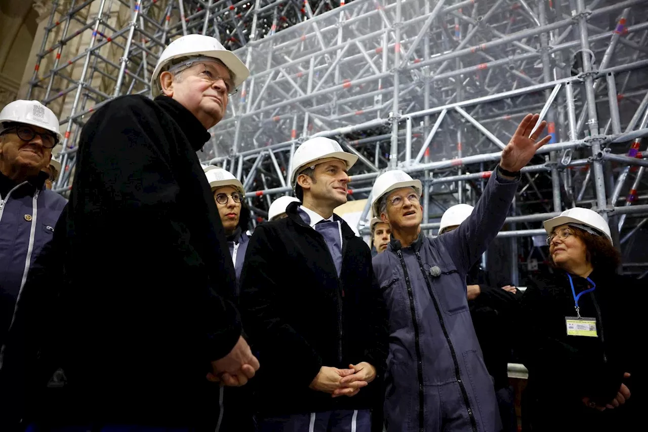 Notre-Dame de Paris : la visite d’Emmanuel Macron, mise en scène d’une promesse tenue