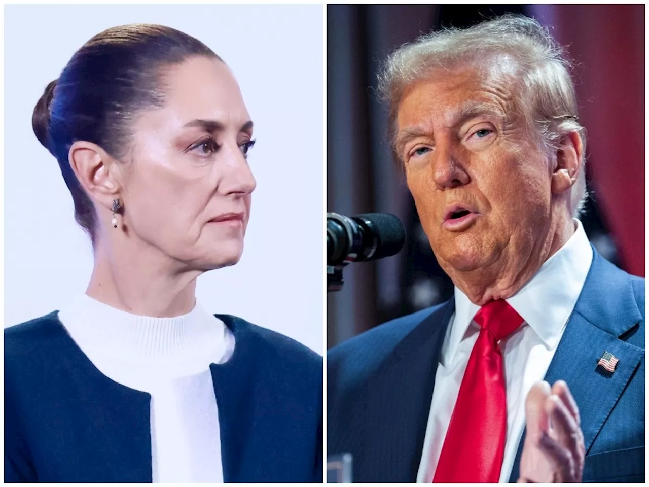 Trump: Claudia aceptó parar a los migrantes; se les atiende: Sheinbaum