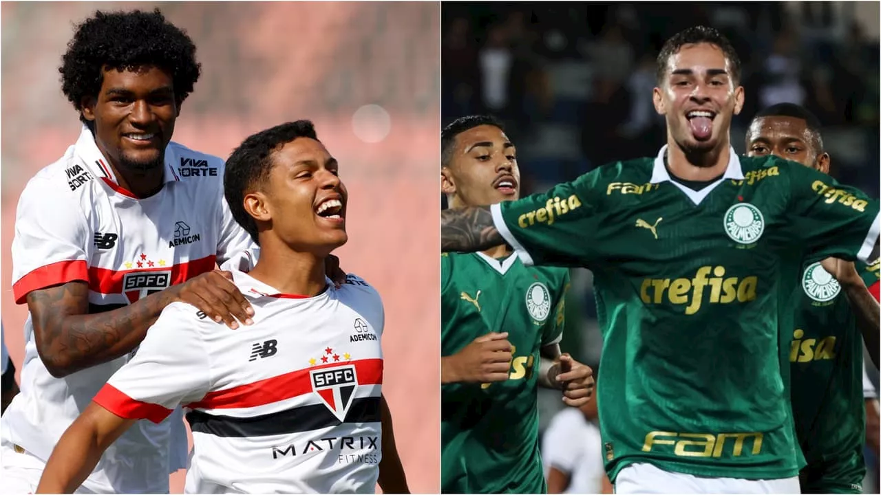 Copa do Brasil sub-20: São Paulo x Palmeiras já tem local definido