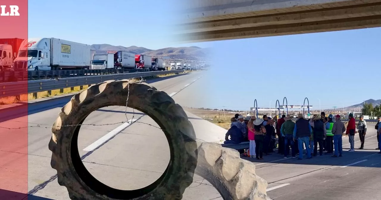 Bloqueo en Arco Norte por Manifestantes Reclamando el Pago de Tierras