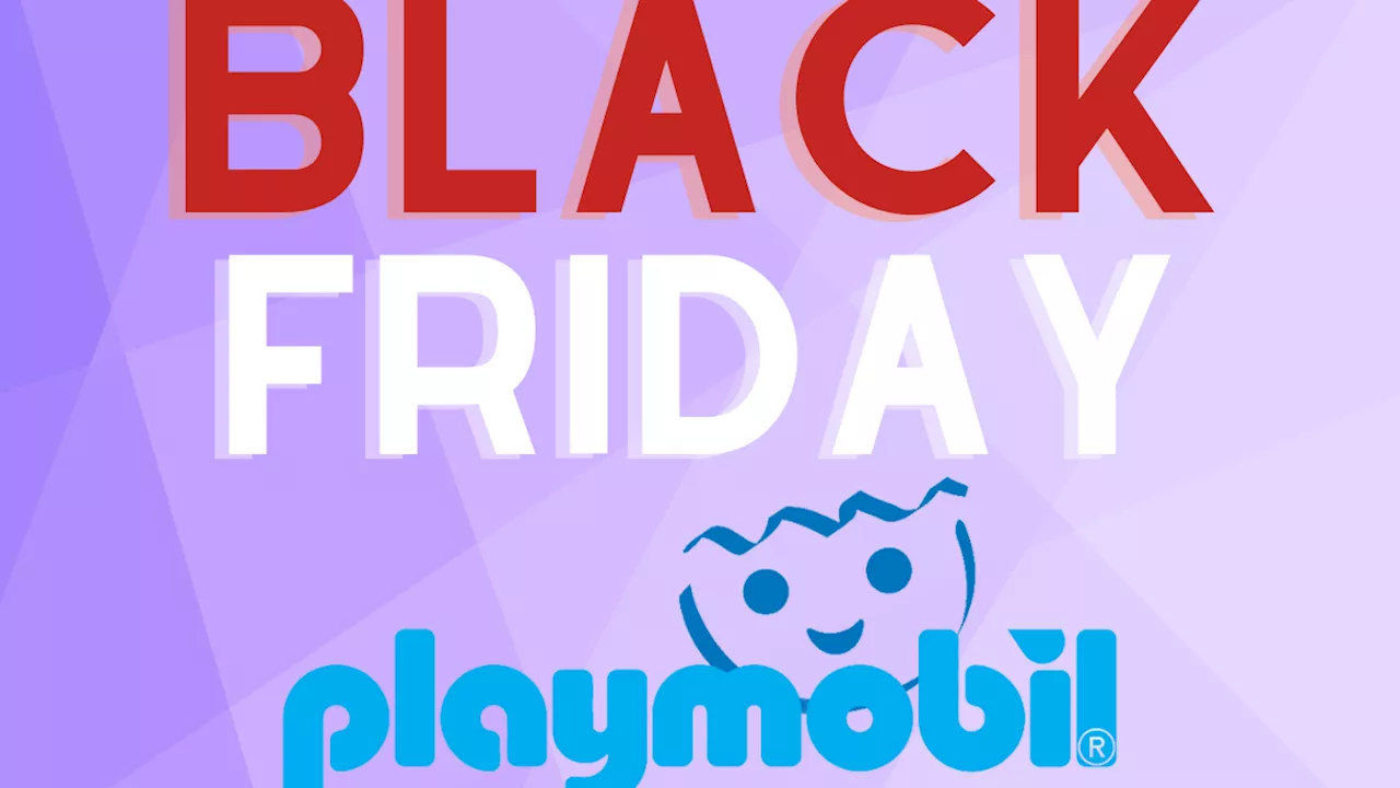 Le Black Friday : L'Occasion Idéale Pour Acheter Des Jeux Playmobil Pour Les Enfants