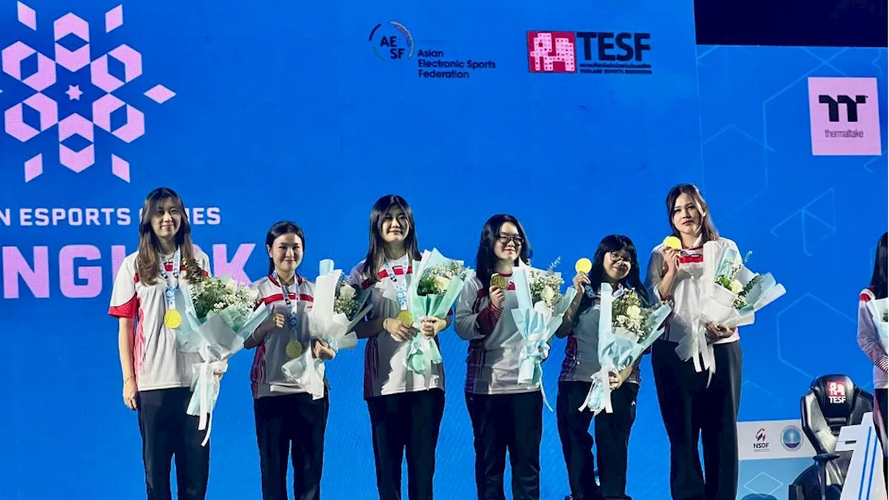 Bangga! Timnas Esports MLBB Women Indonesia Raih Emas di Asian Esports Games 2024 Bangkok