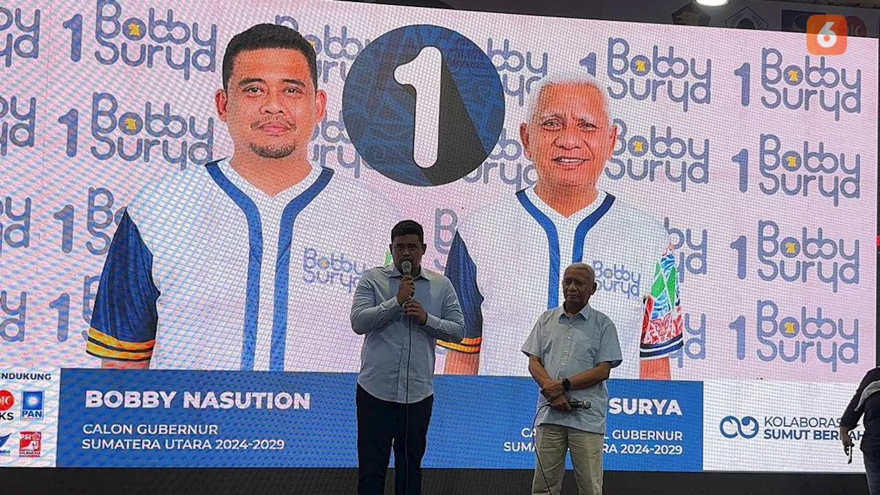 Cek Hasil Quick Count Pilkada Sumatera Utara 2024, Bobby Nasution Ungguli Edy Rahmayadi