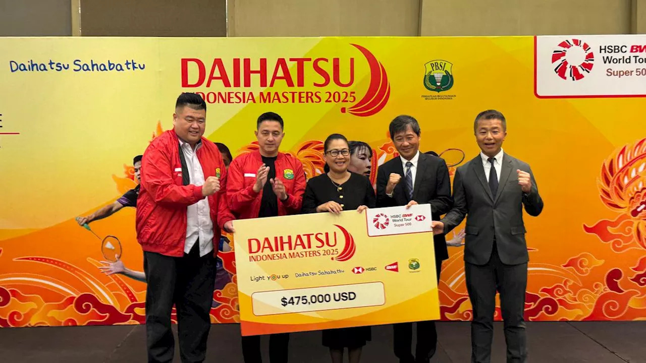 Daihatsu Indonesia Masters Bergulir Januari 2025, Jadi Ajang Ukir Prestasi Atlet Bulu Tangkis Dunia