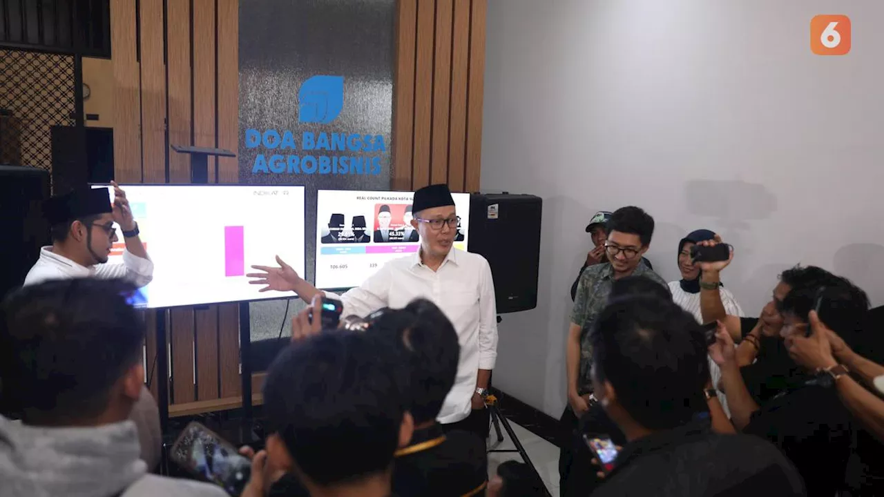 Hasil Quick Count Pilkada 2024 Kota Sukabumi: Ayep-Bobby Unggul di Atas 44%