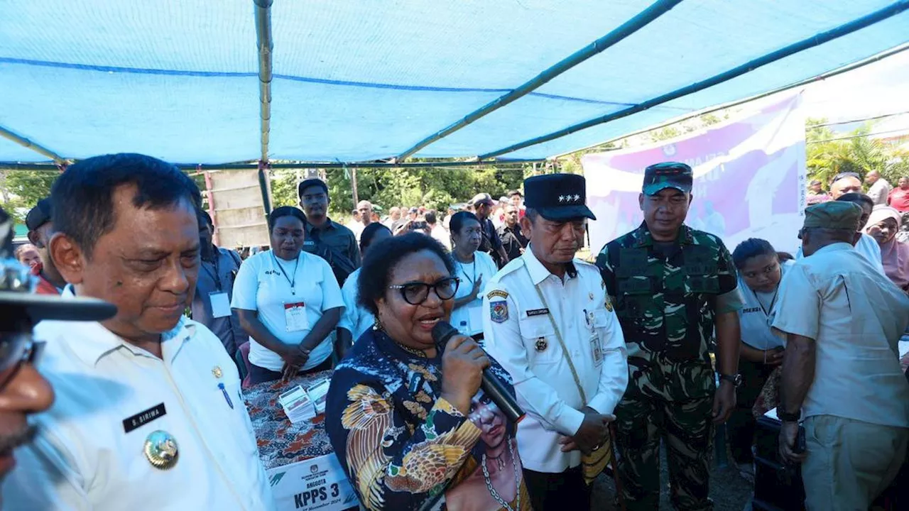 Pilkada Serentak di Provinsi Papua, Wamendagri Ribka: Masyarakat Antusias dan Semua Berjalan Kondusif