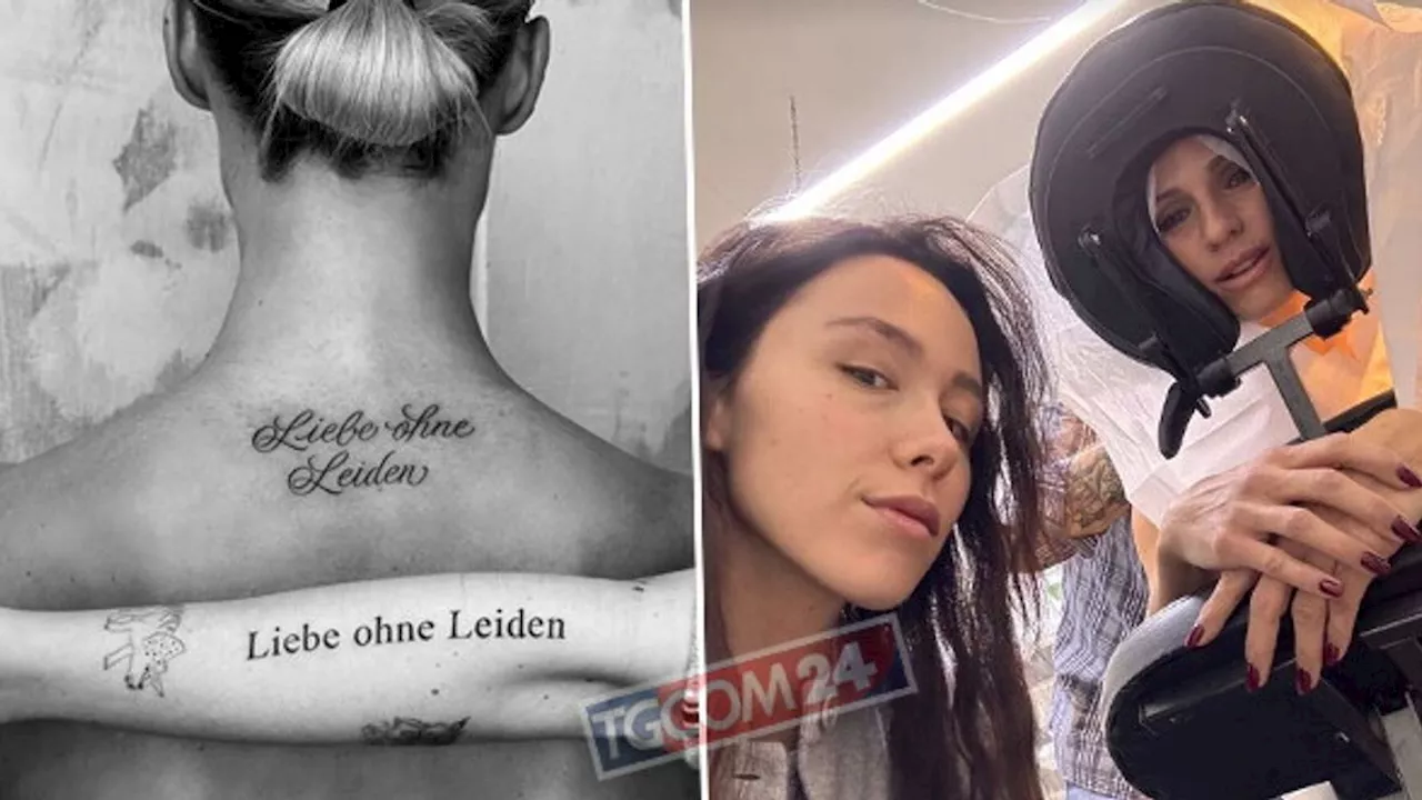 Michelle Hunziker e Aurora Ramazzotti, nuovo tattoo per mamma e figlia