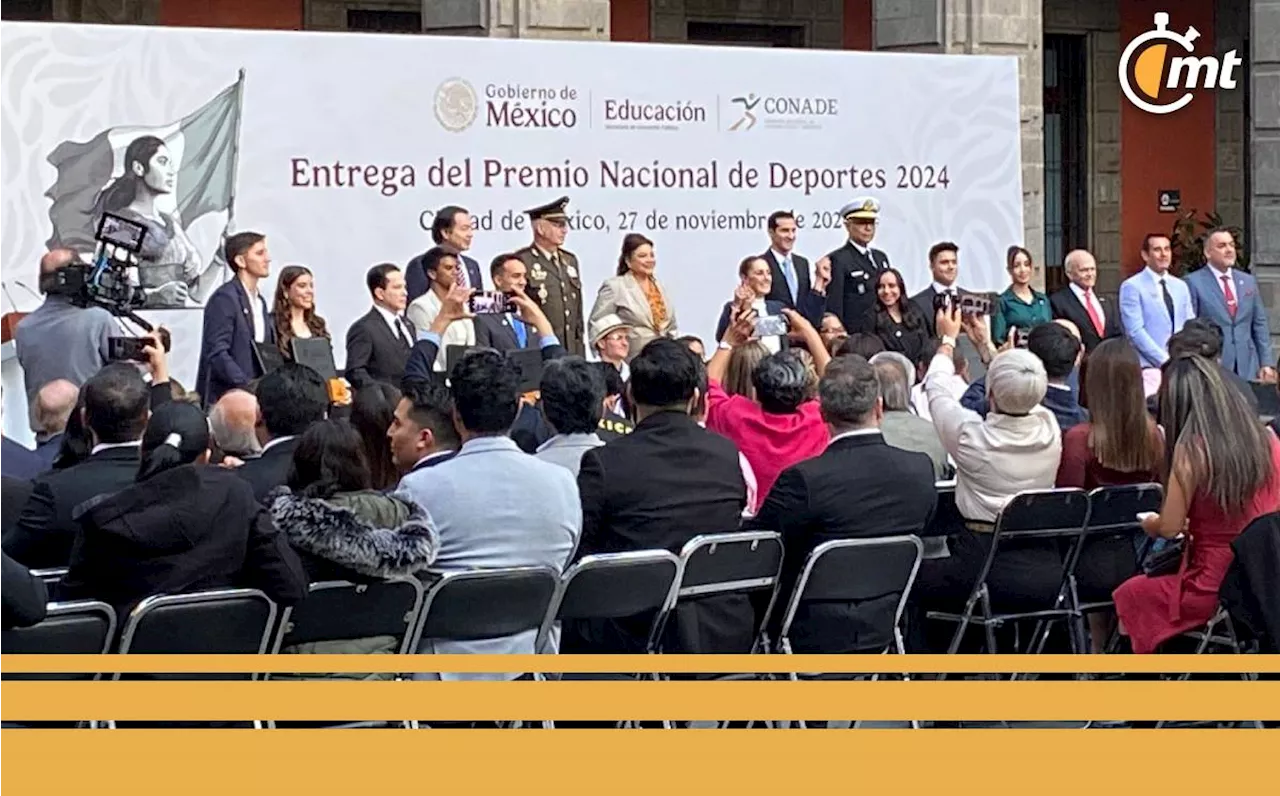 Premio Nacional de Deportes, entregado en Palacio Nacional; estos fueron los ganadores