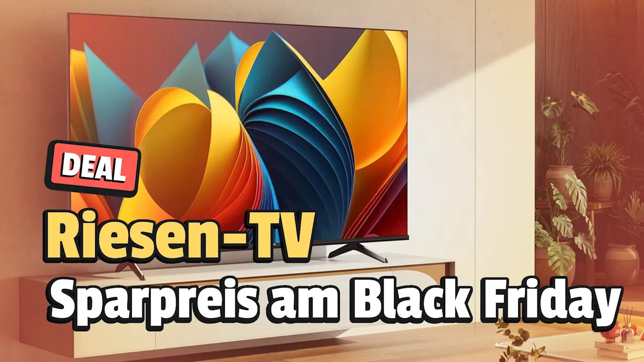 Hisense 85E7NQ: 85 Zoll 4K-TV für episches Heimkinioffen