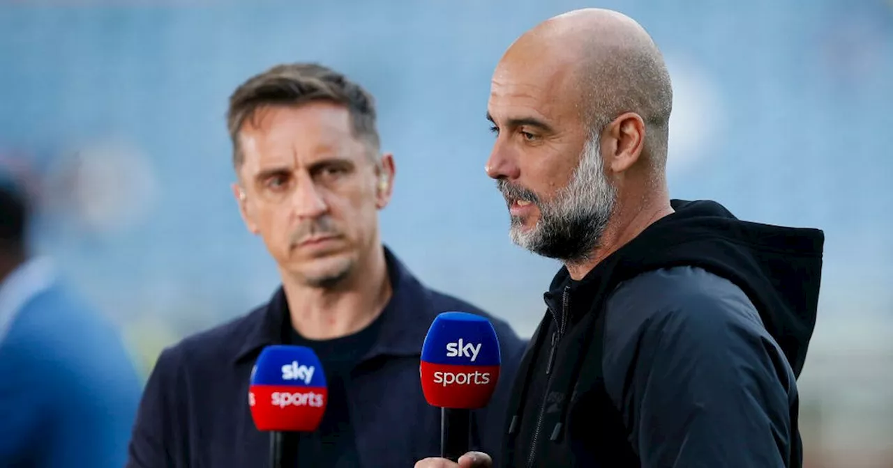 Gary Neville admits being ‘selfish’ with comments on Man City boss Pep Guardiola