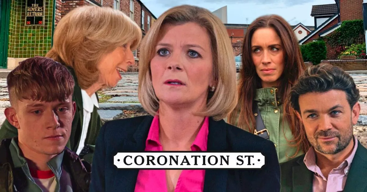 Coronation Street confirms exit story as legend is laid to rest in 20 pictures