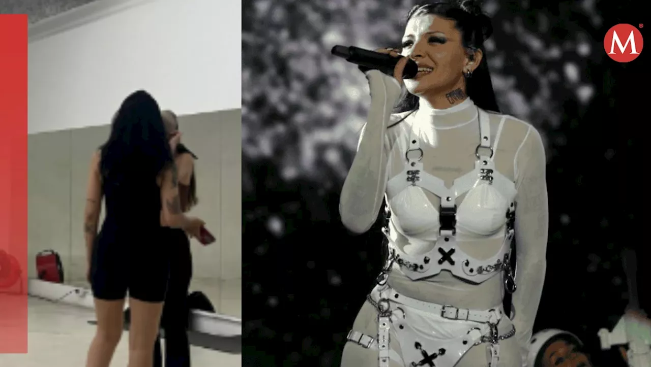 Cazzu ensaya junto a Inti para su regreso a los escenarios
